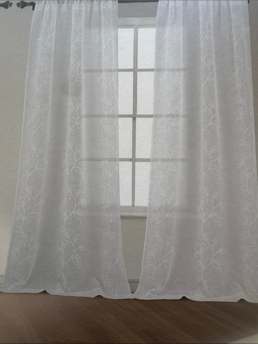 FLORA Collection Set Of Four Embroidery Panels - Extra Long - 37